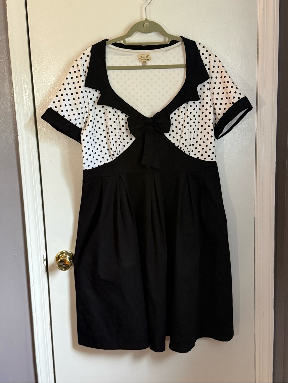 Lindy Bop Polka Dot Rockabilly Fit & Flare Dress *Runs Small*